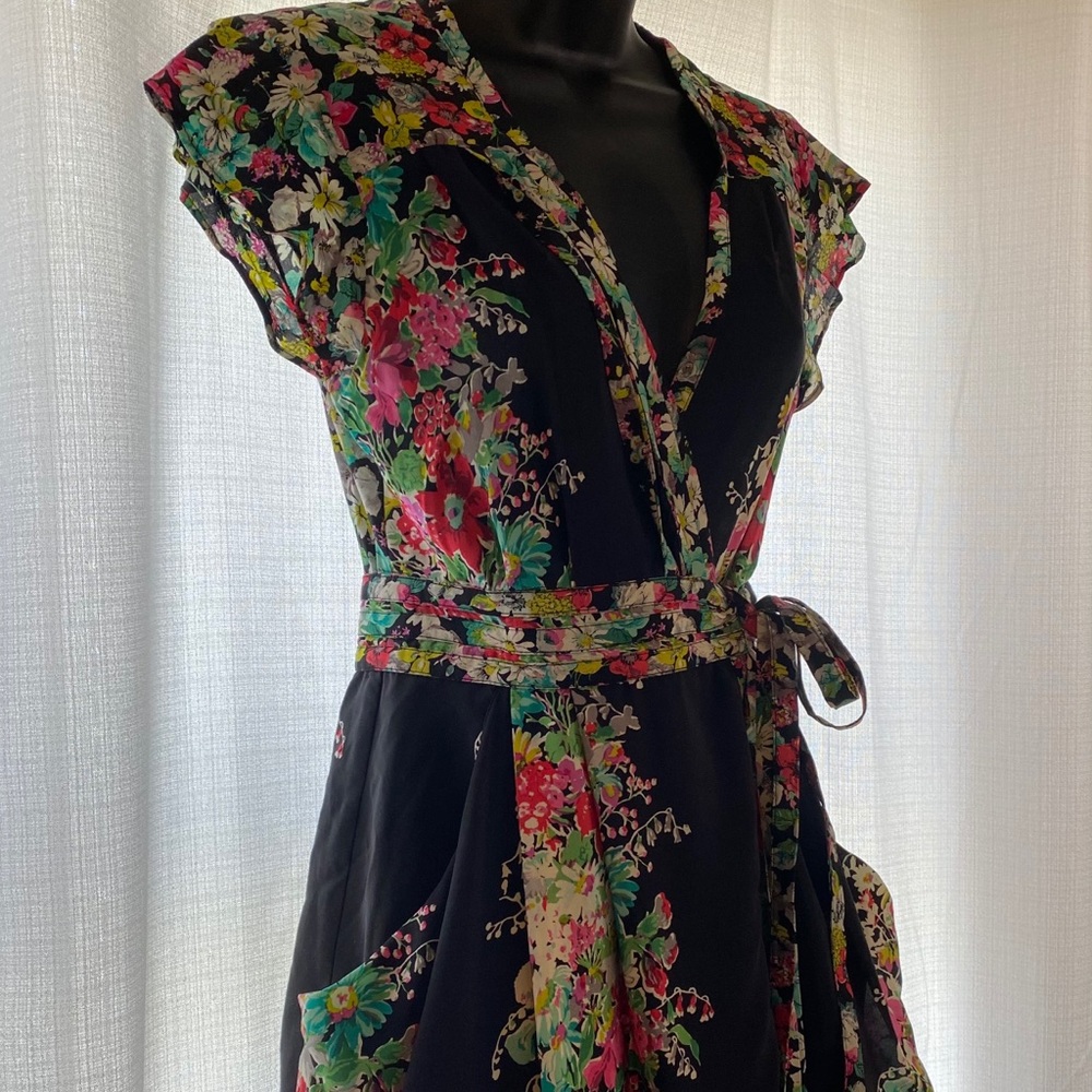 Unique dress colorful 2 pockets . Beautiful ! - Picture 2 of 11